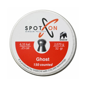 Пули SPOTON Ghost 6,35 мм, 2,07 грамм, 150 штук