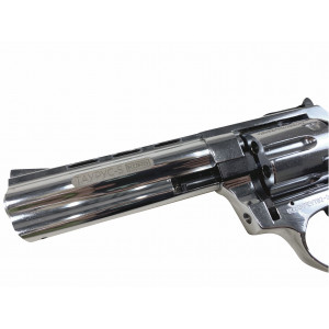 Сигнальный револьвер Taurus-S KURS (Smith & Wesson 4,5”) кал. 5,5 мм под 10ТК, хром