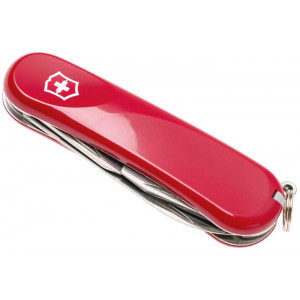 Нож перочинный Victorinox Evolution 10, 85 мм, 13 функций, рукоять пластик, красный