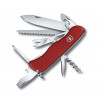 Нож перочинный Victorinox Outrider, 111 мм, 14 функций, рукоять нейлон, красный Нож перочинный Victorinox Outrider, 111 мм, 14 функций, рукоять нейлон, красный