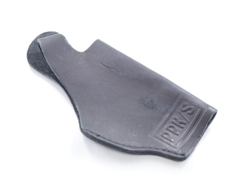 Кобура поясная для PPK/S (нат. кожа) черная