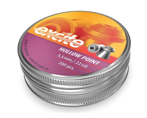 Пули H&N Excite Hollow Point 5,5 мм, 0,82 грамм, 200 штук