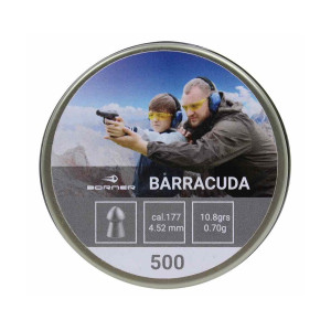 Пули Borner Barracuda 4,5 мм, 0,70 грамм, 500 штук Пули Borner Barracuda 4,5 мм, 0,70 грамм, 500 штук
