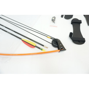 Детский блочный лук Man Kung MK-CB008, 4,5 кг, 84 см (оранжевый)